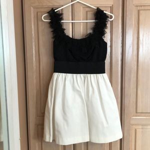 Jill Stuart black and white dress